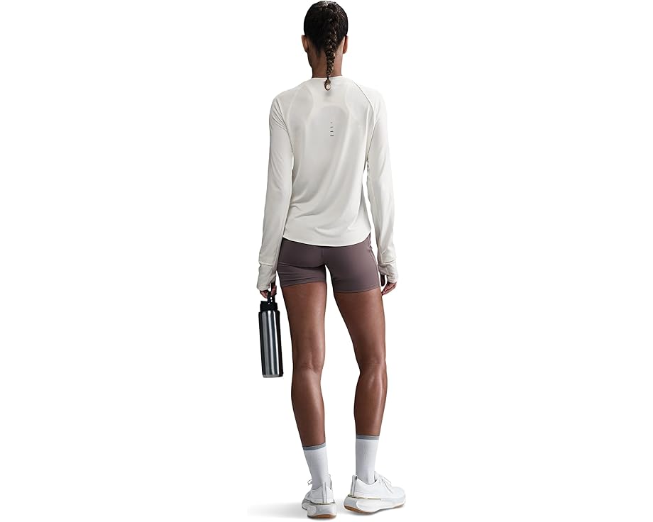 Nike Swift Dri-FIT Ultraviolet беговой лонгслив с круглым вырезом