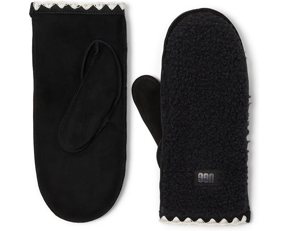 Варежки UGG Uggfluff Scalloped Mitten с отделкой фестонами