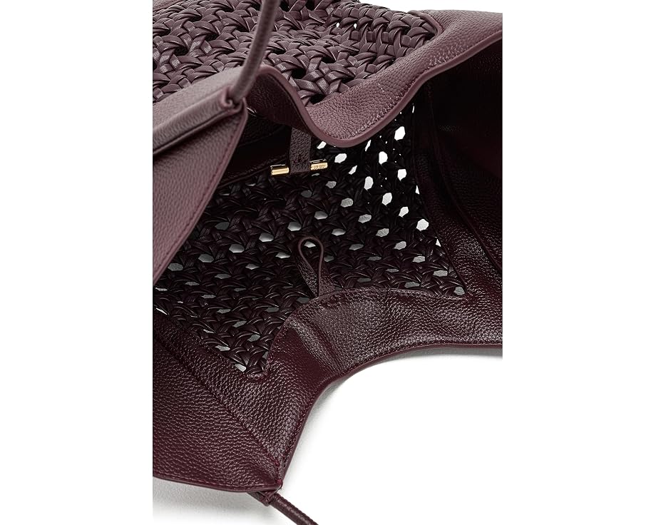 Maribel Woven Panel Tote Bag