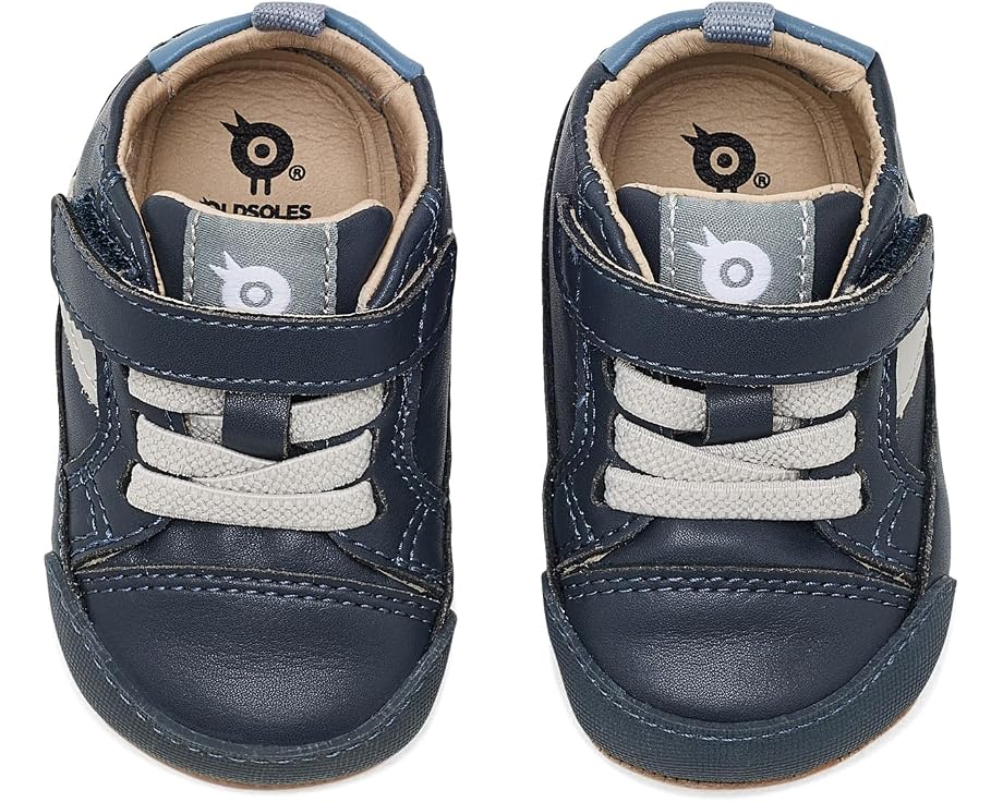 Детские кроссовки Old Soles First Wave с шнуровкой и волной