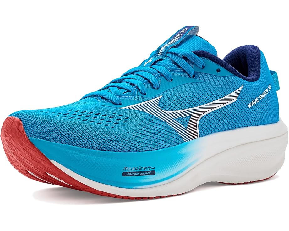 Mizuno кроссовки Wave Rider 30 для бега с полной Wave-пластиной и амортизацией