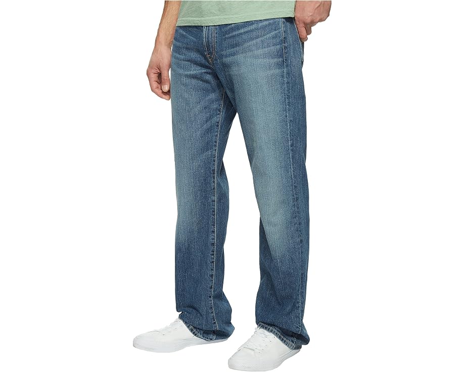 Джинсы Lucky Brand 181 Relaxed Straight в стиле винтаж