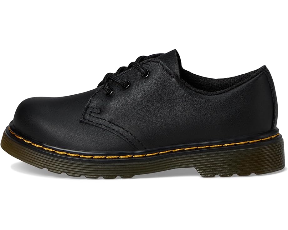 Классические туфли Dr. Martens 1461 T с гибкой подошвой и контрастной строчкой