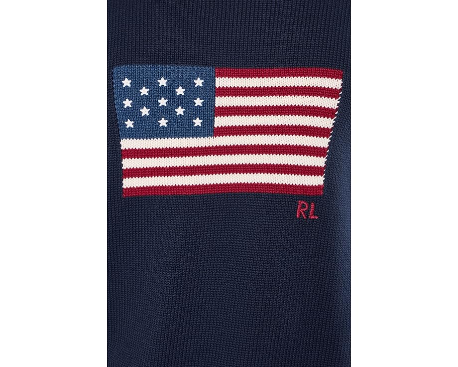 Свитер The Iconic Flag от Polo Ralph Lauren с историческим флагом США