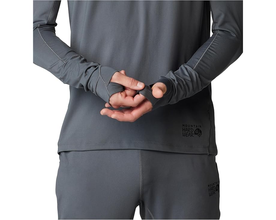 Футболка Mountain Hardwear Butter Up с полузастежкой и защитой UPF 50