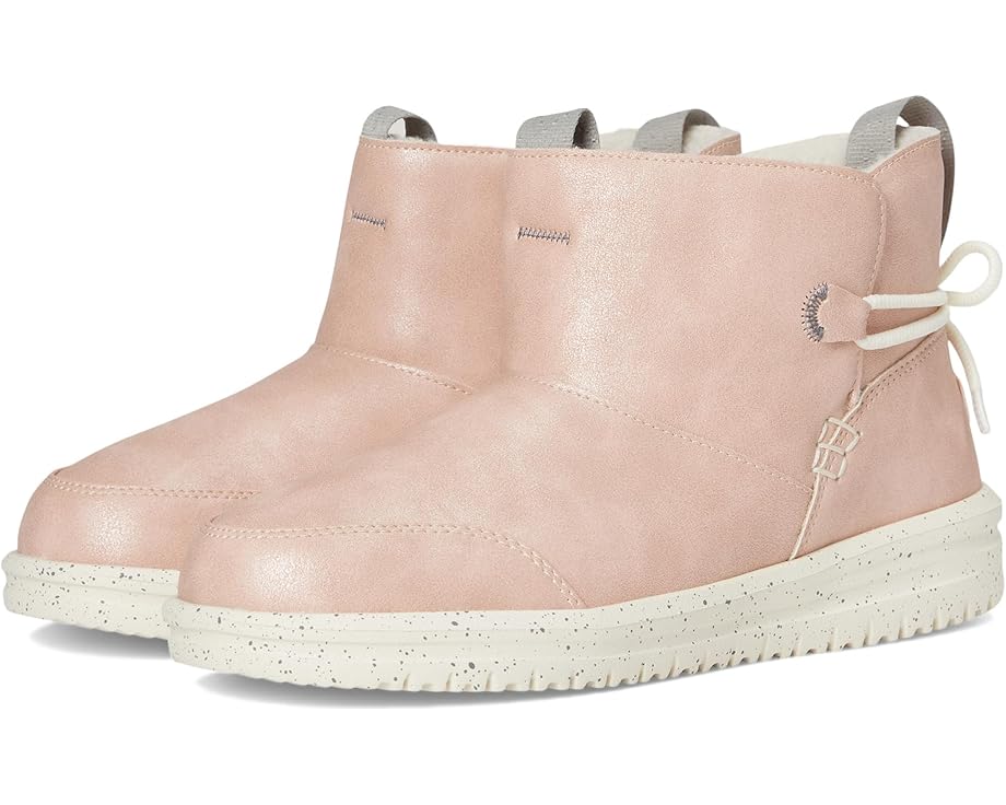 Hey Dude Kids Camden Bow Boots Cozy детские сапожки с бантом и искусственным мехом