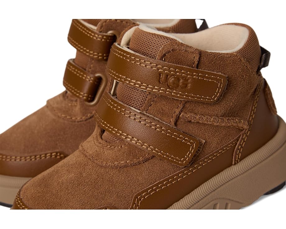 Кроссовки Rennie от UGG Kids из замши и кожи с застежкой на липучке