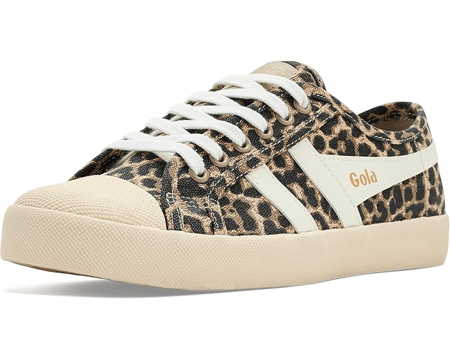 Кеды Gola Coaster Leopard с леопардовым принтом