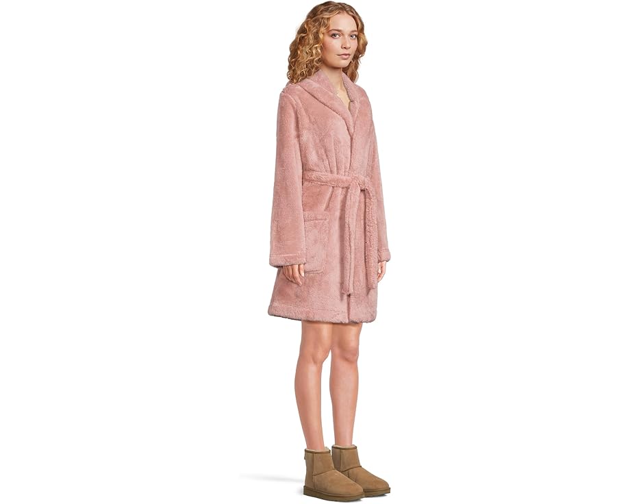 Пальто UGG Aarti из переработанного полиэстера с поясом и вышивкой