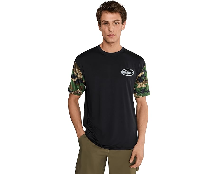 Короткая футболка Quiksilver Hi Everyday Short Sleeve Surf Tee с ярким принтом
