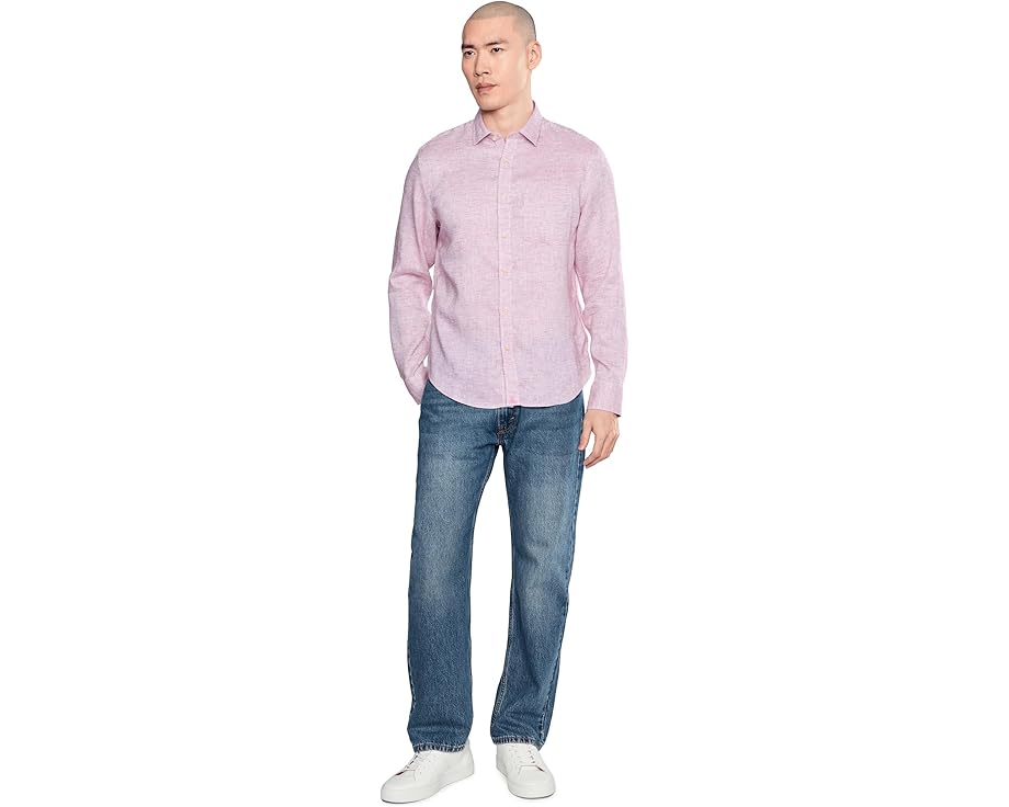 Рубашка UNTUCKit Wildehart с длинным рукавом из льна