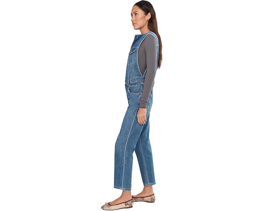 Комбинезон Free People All You Need Denim Covera из денима без рукавов