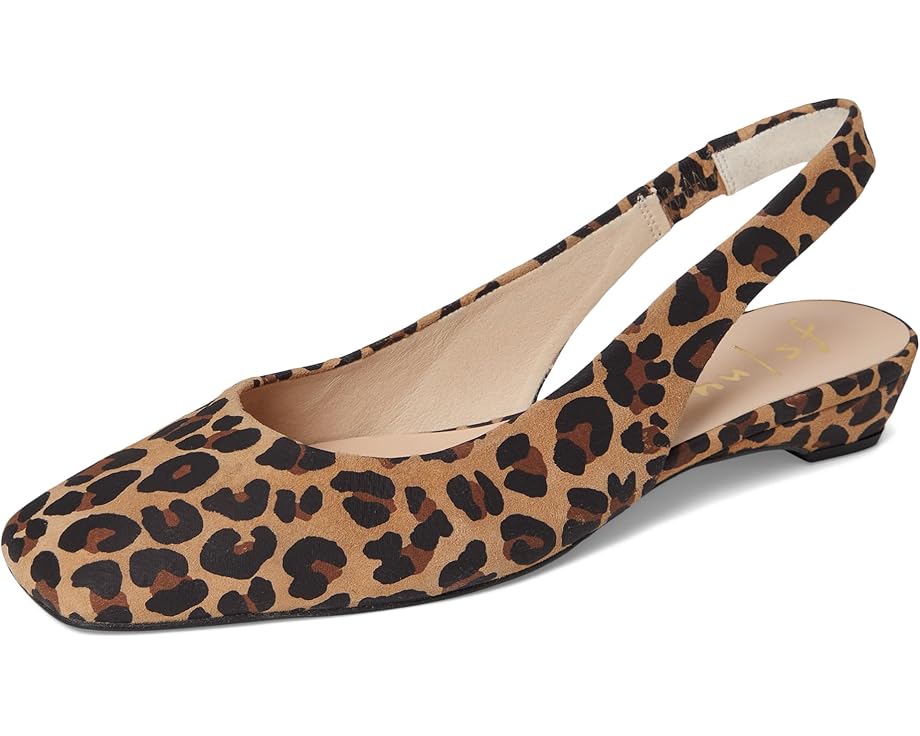 Балетки French Sole Mischa с открытой пяткой и квадратным носком
