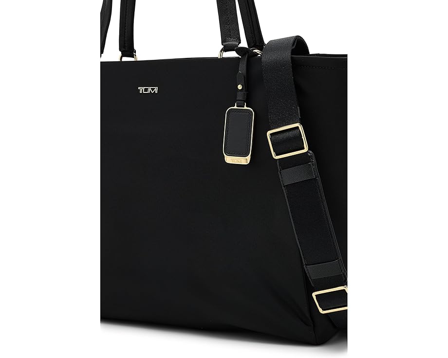 Tumi сумка Valetta Large Tote кожаная с цепочкой