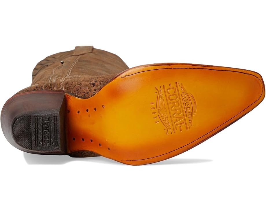 Ковбойские сапоги Corral Boots A4588 с цветочным тиснением