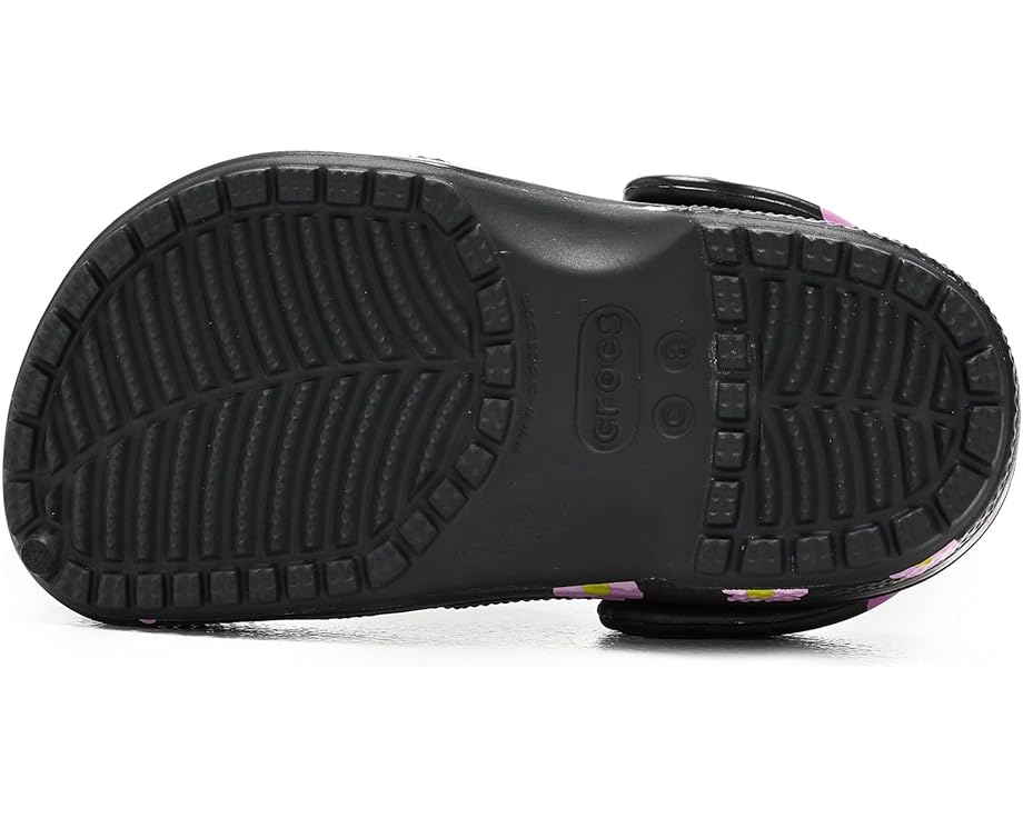 Классические кроксы Crocs Kids с узорами и графикой для детей
