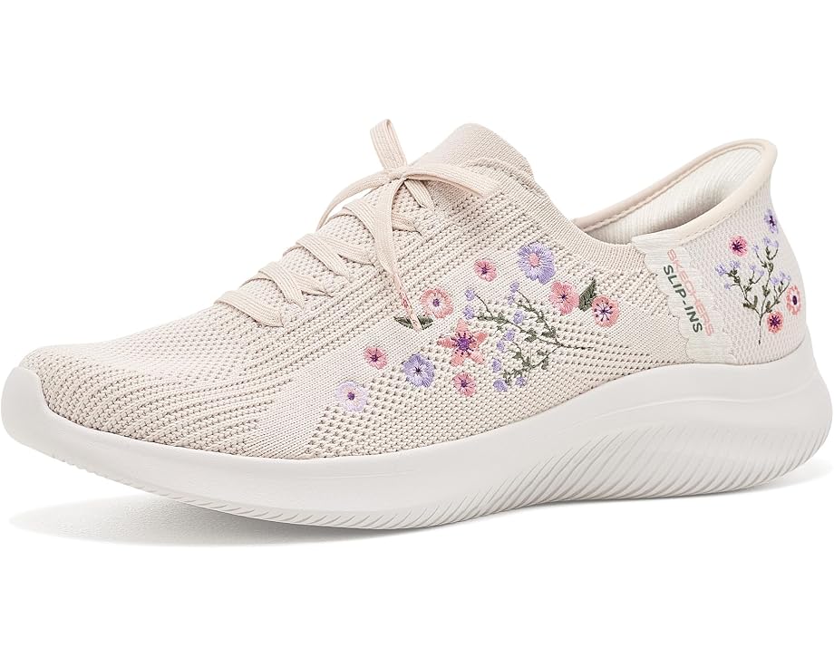 Skechers Ultra Flex 4.0 кроссовки без шнуровки Sweet Petals