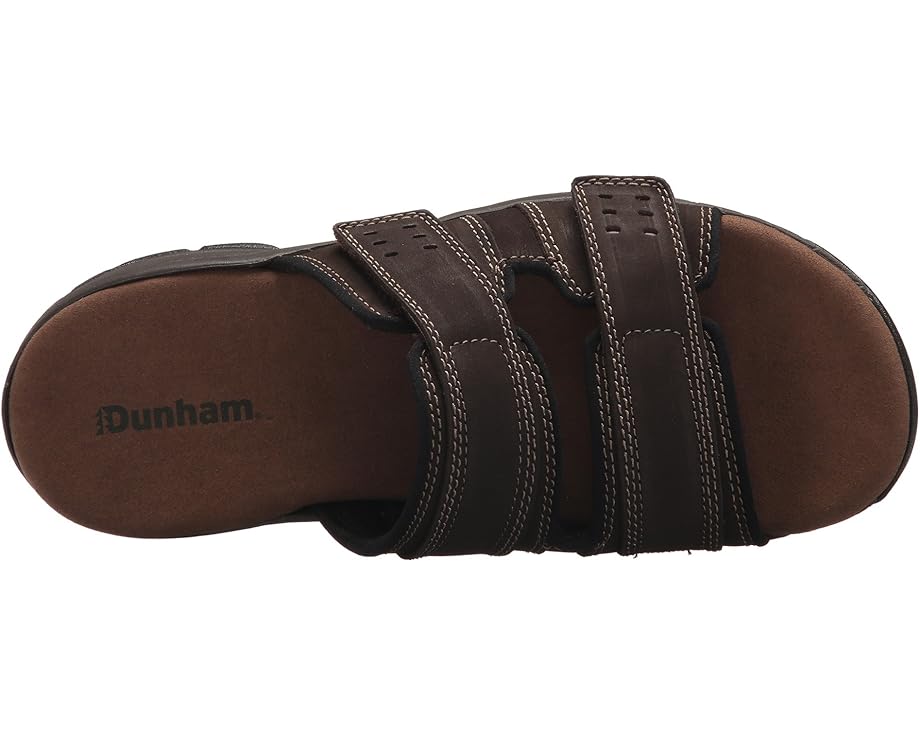 Сандалии Dunham Newport Slide с открытым носком и стелькой из пены с эффектом памяти