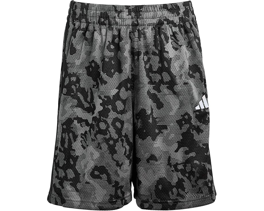 Шорты adidas Kids Aop Camo с камуфляжным принтом и эластичным поясом
