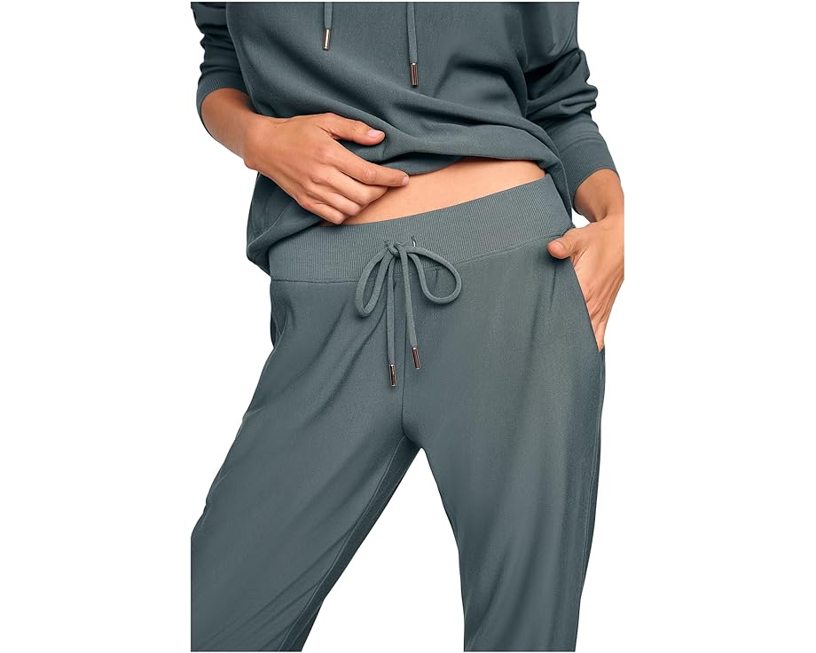 Джоггеры Eberjey Softest Sweats с резинкой на манжетах и поясе
