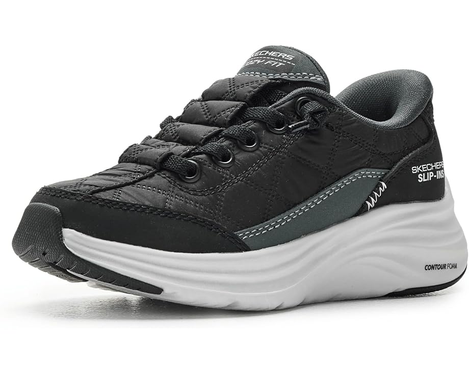 Детские кроссовки SKECHERS KIDS Hands Free Slip Ins Contour Foam Cozy Fit с технологией Heel Pillow