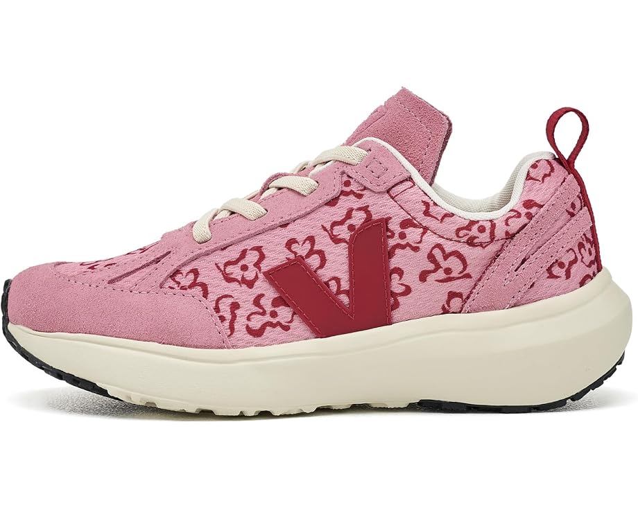 Детские кеды VEJA Small Canary X Marimekko с эластичной шнуровкой
