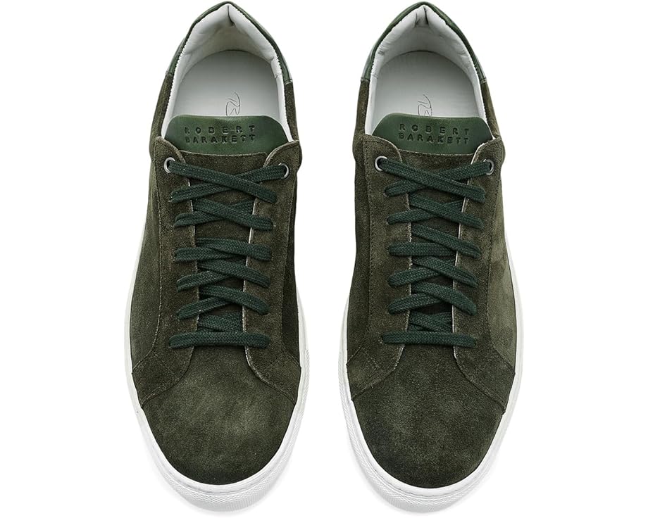 Кеды Robert Barakett Huberto из замши Balsam Green