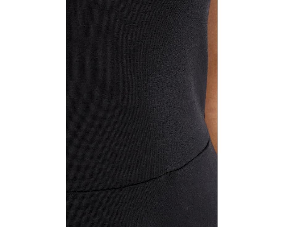 Платье PACT Fit-and-Flare с квадратным вырезом и принтом Dayspring Blooms