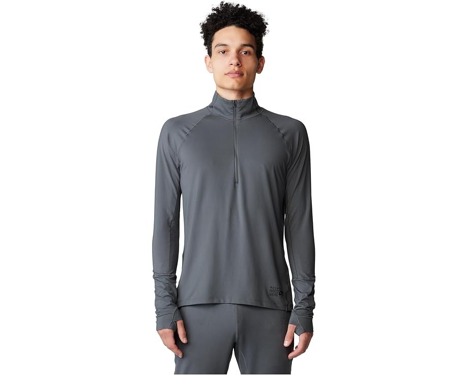 Футболка Mountain Hardwear Butter Up с полузастежкой и защитой UPF 50