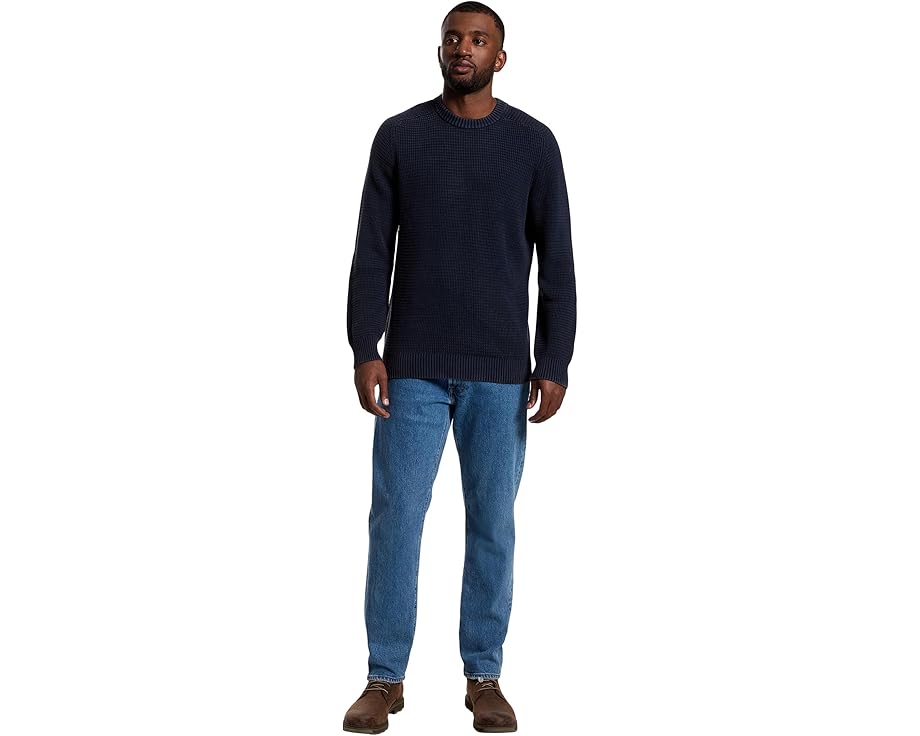 Свитер Textured Washed Cotton с круглой горловиной и фактурной поверхностью от L.L.Bean