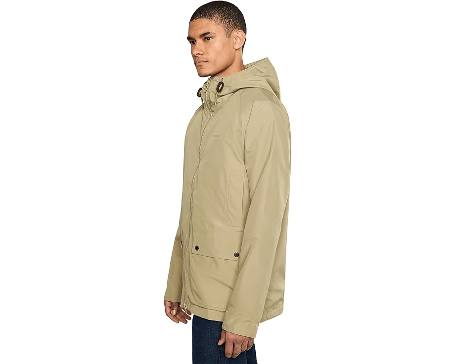 Ветровка Barbour Hooded Domus Waterproof с капюшоном в клетку и водоотталкивающей мембраной