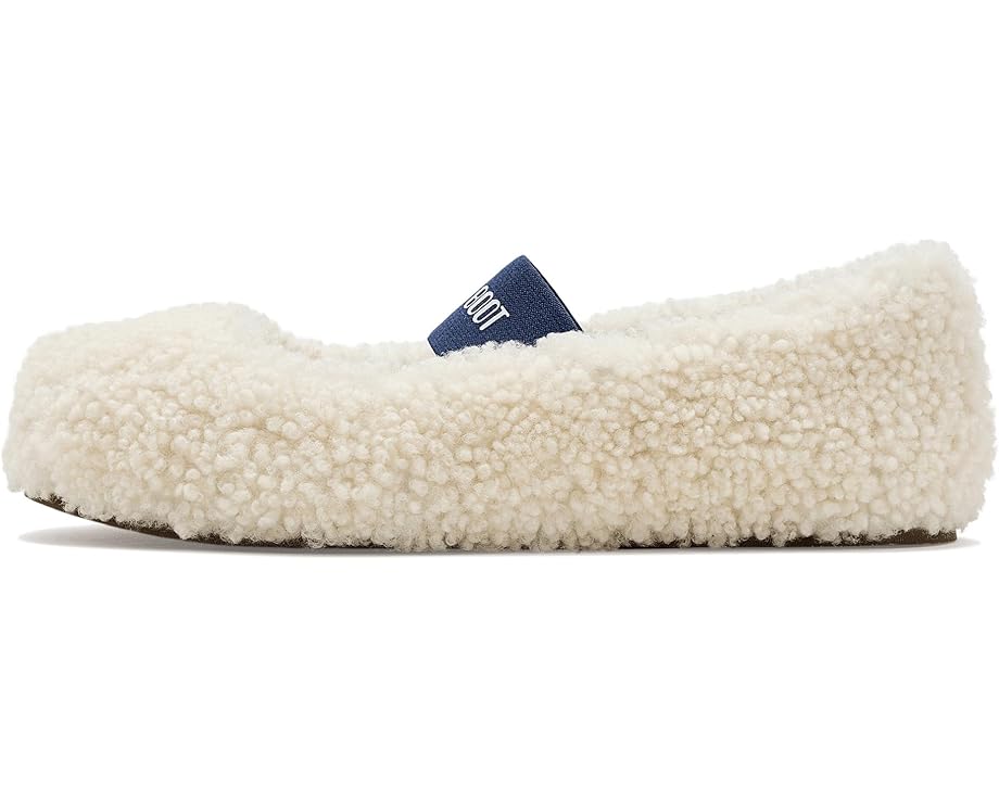 Балетки Shearling Ballerina на плоской подошве от MOON BOOT