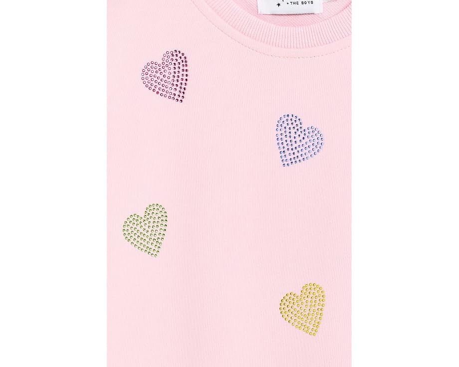 Спортивный костюм Lola and The Boys Pink Crystal Hearts для детей