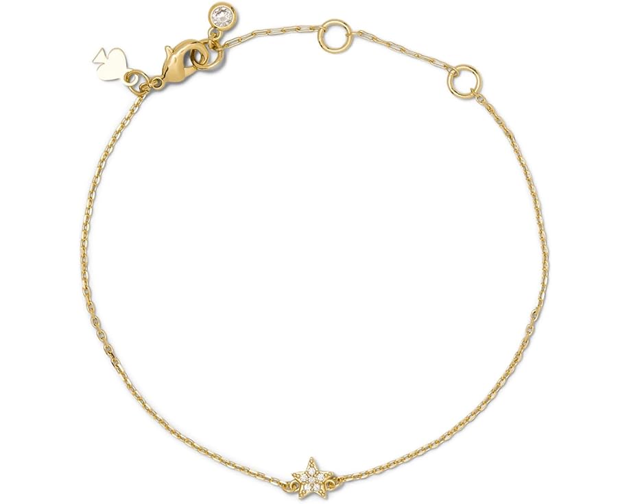 Браслет Kate Spade New York с мини-звездой и кристаллами pave