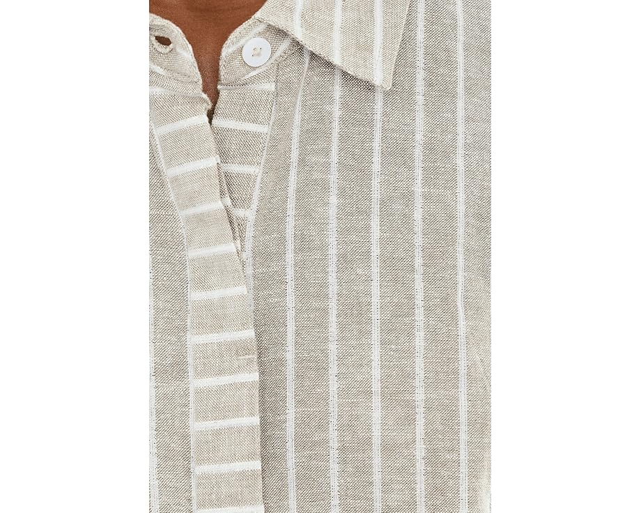Рубашка Lurex Linen Resort с блестками NIC+ZOE
