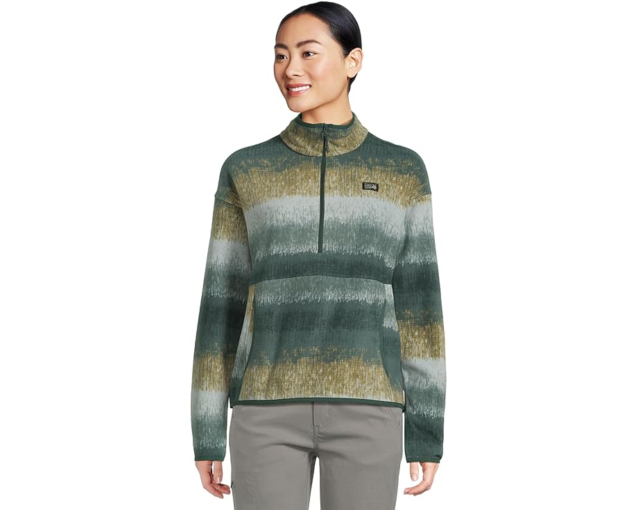 Кофта Mountain Hardwear Microchill с полузастежкой из переработанного флиса