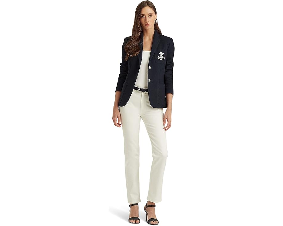 Lauren Ralph Lauren Жакет Patch Jacquard из хлопка с логотипом