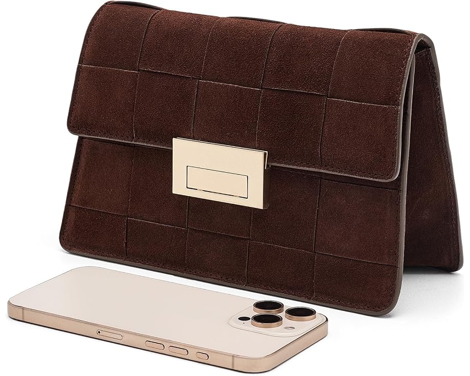 Loeffler Randall клатч Delphine из кожи