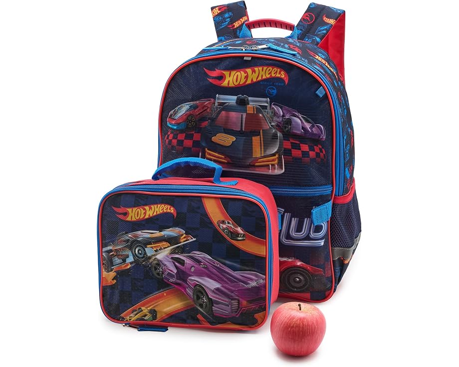 Рюкзак Hot Wheels 5 предметов со светодиодной подсветкой от BIOWORLD