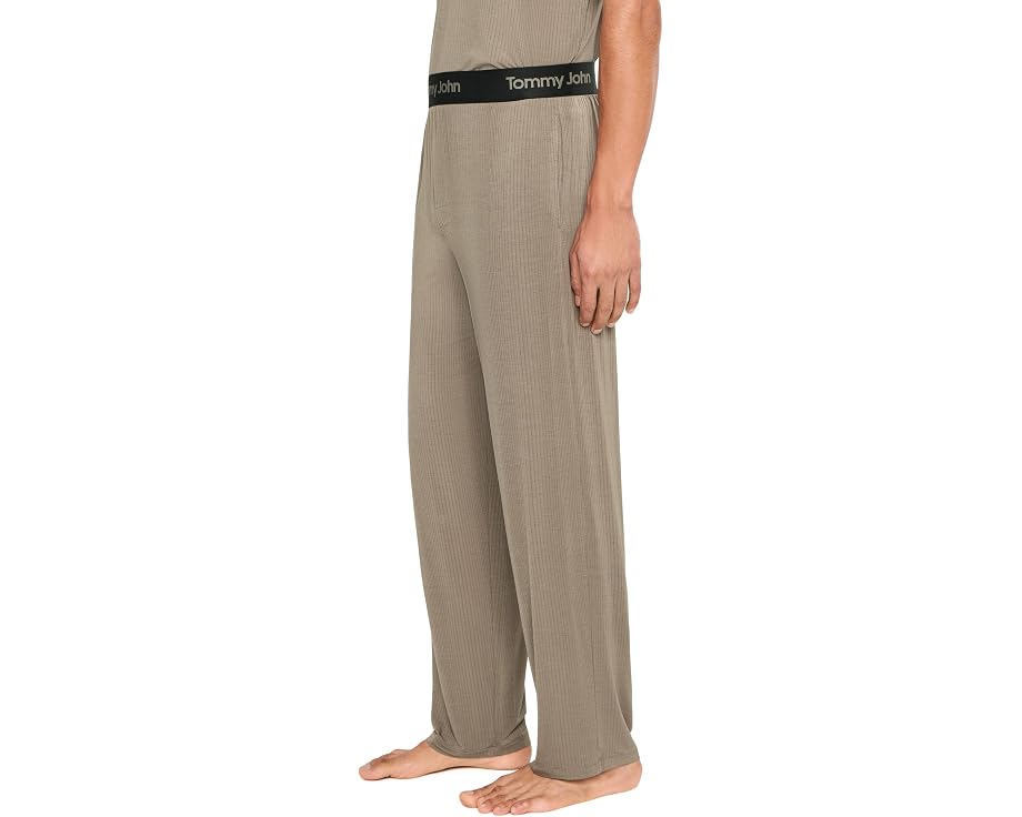 Tommy John пижамные брюки Second Skin Luxe Rib с карманами