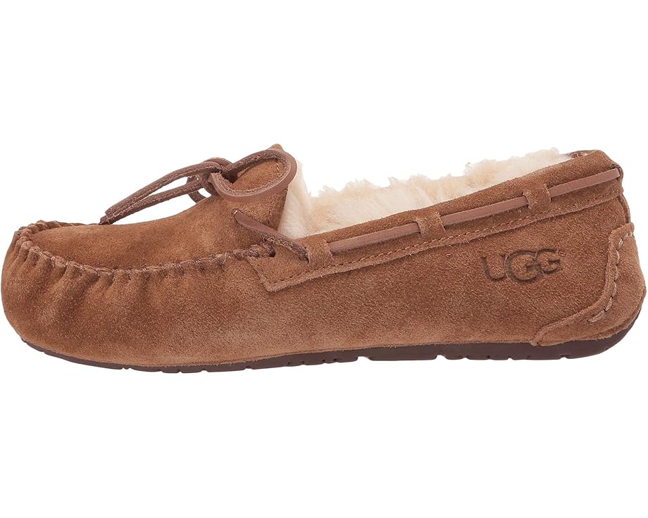 Детские угги-мокасины UGG Kids Dakota с гибкой резиновой подошвой