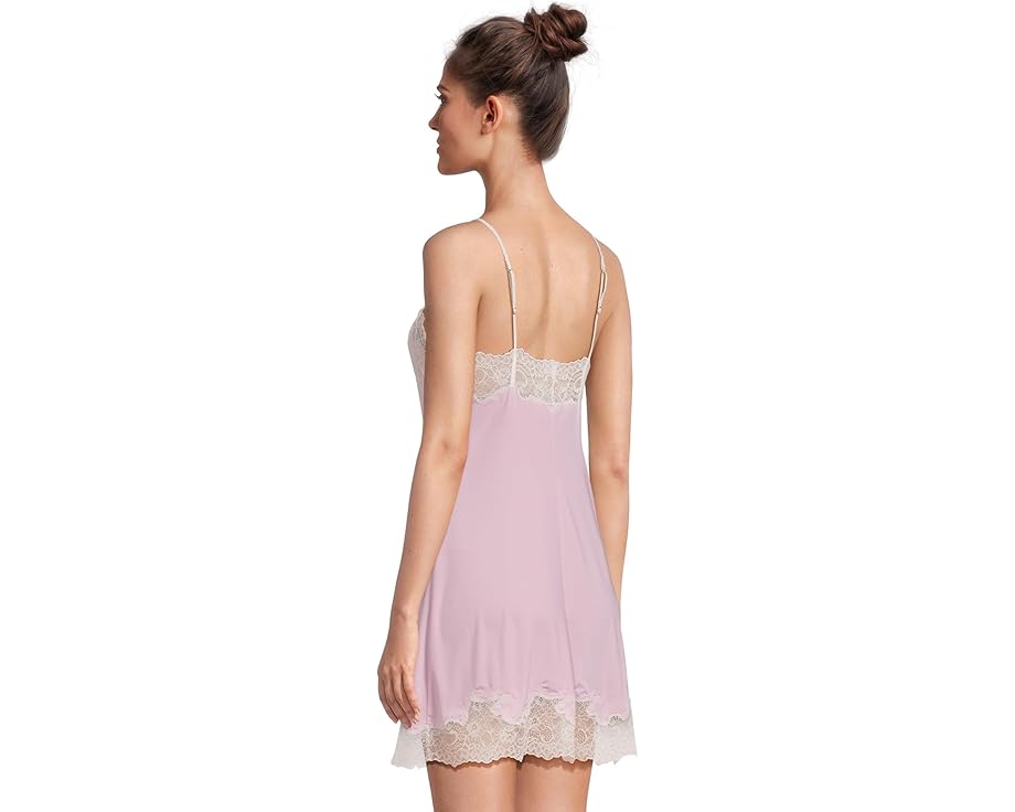 Natori Шемиз Enchant 34 дюйма (86.36 см) с кружевной отделкой и регулируемыми бретелями