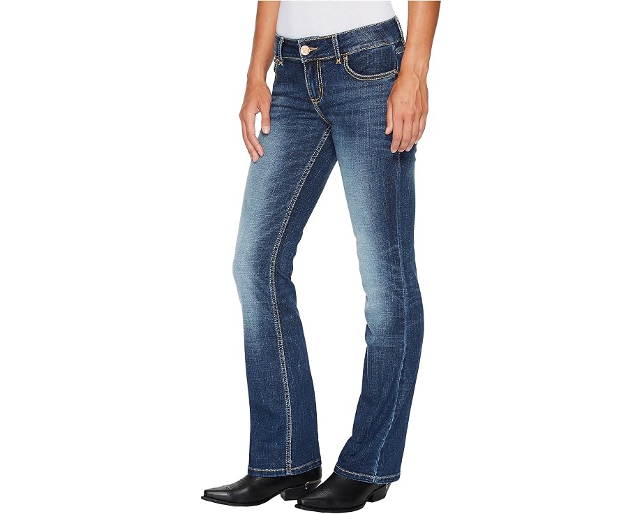 Wrangler джинсы Retro Mae Bootcut темно-синие