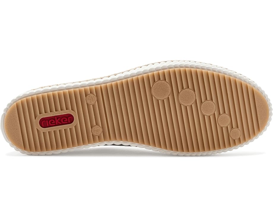 Кроссовки Rieker M2940 Enya 40 из гладкой кожи с молнией сбоку