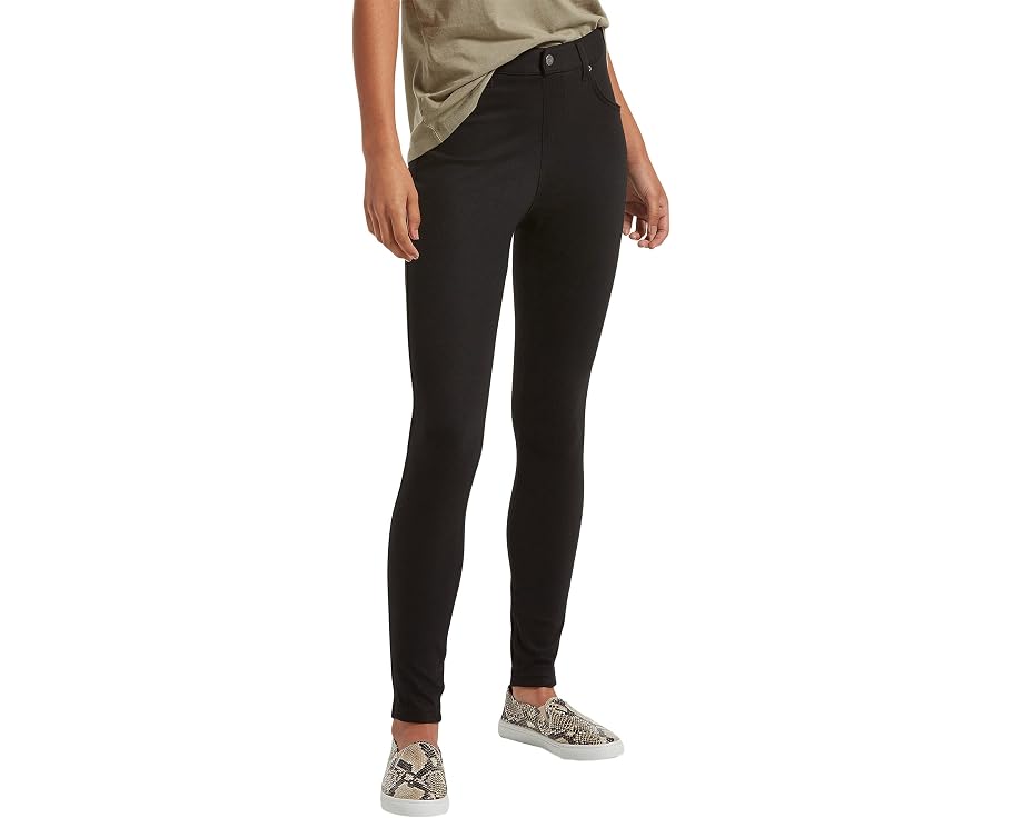Джинсовые леггинсы HUE High-Waist Ultra Soft с зауженным низом и эластичным поясом