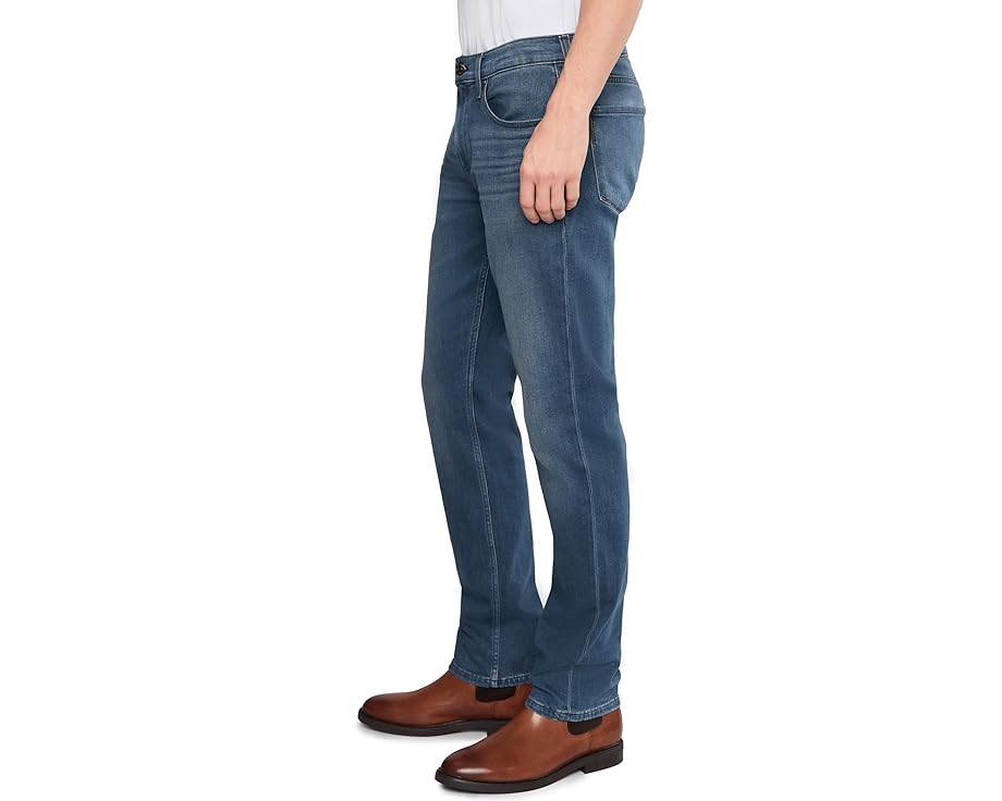 Джинсы Paige Federal Transcend Vintage Slim Straight с винтажным эффектом