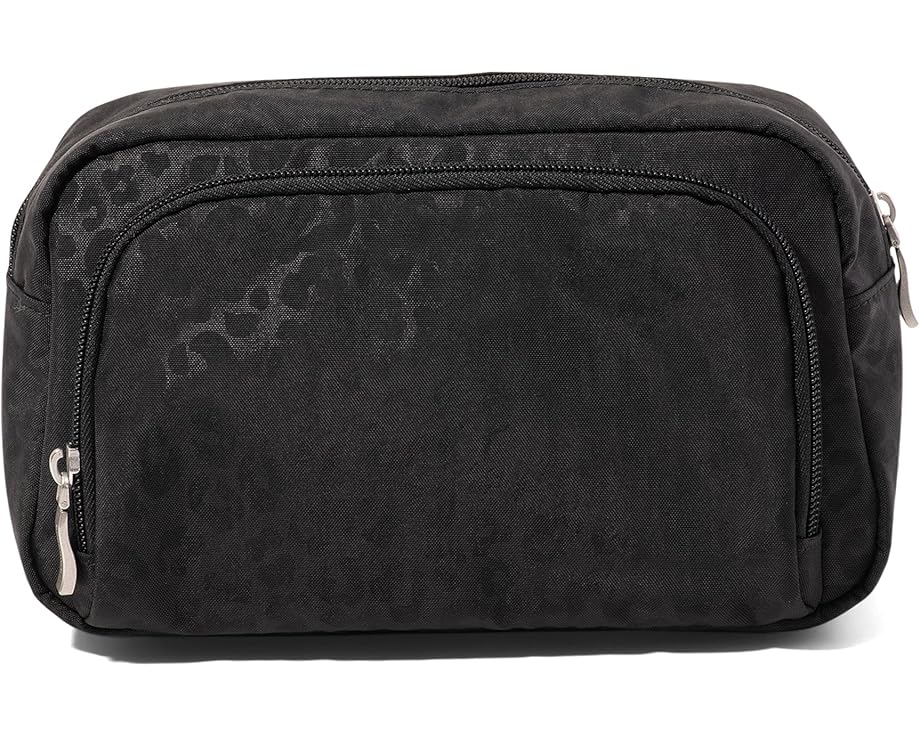 Косметичка Baggallini с отделениями для кистей и несколькими карманами