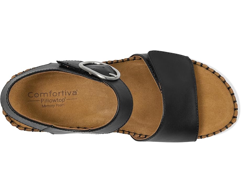 Comfortiva Eldorah элегантные сандалии на пробковом каблуке с мягкой стелькой
