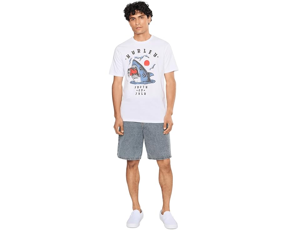 Футболка Hurley Froth Of July с коротким рукавом