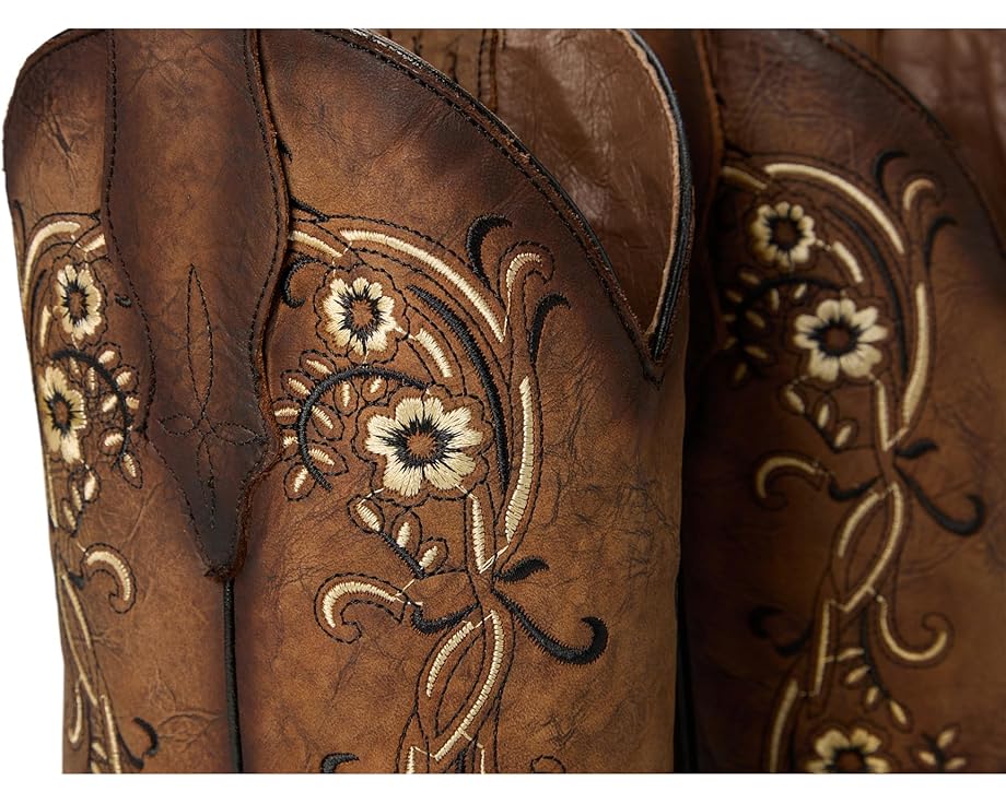 Сапоги Corral Boots L2063 с вышивкой цветов песка и кожаной подкладкой